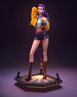 Rumi kpop demon hunter 3d print stl