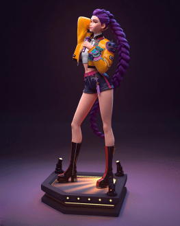 kpop demon hunter 3d print