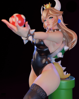 bowsette esmonster 3d print stl files