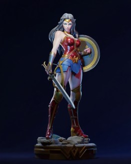 Wonder woman 3d print stl files 2025