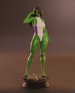 She hulk 3d print stl