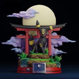 Umbreon 3d print stl files