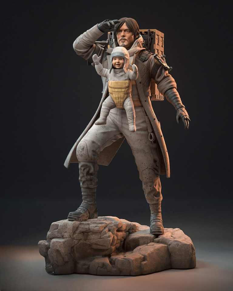 Sam porter bridges - Death stranding 3d print stl files - 3D PRINT ...