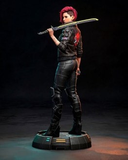 Cyberpunk girl 3d print stl files