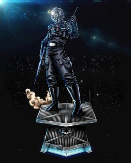 Elite tie fighter pilot 3d print stl
