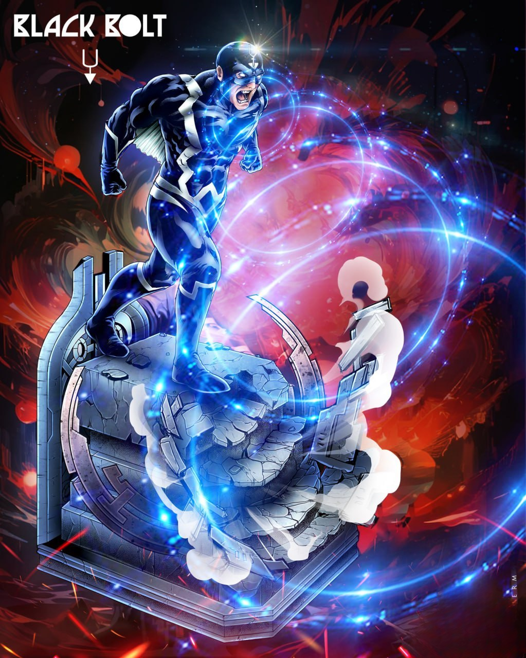 photo_5904490493742533023_y Black bolt 3d print