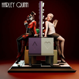 Harley quinn 3d print stl
