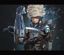 Raiden metal gear solid 3d print stl