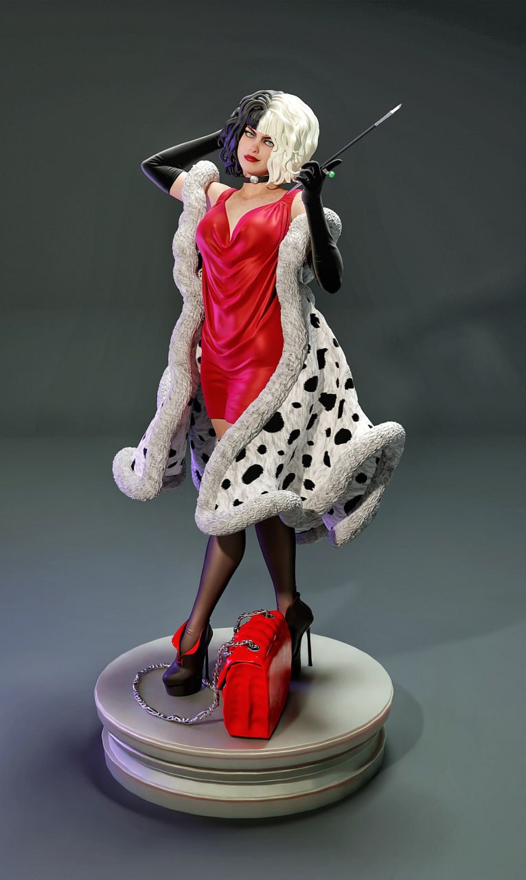 photo_5388789922221128474_y Cruella 3d print stl
