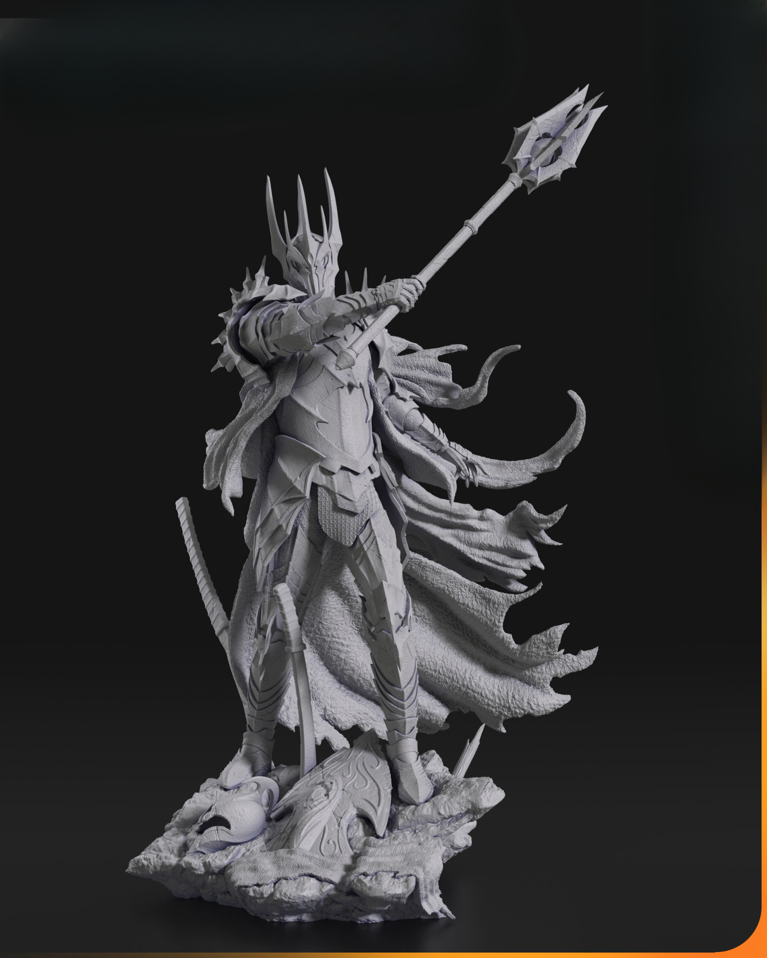 sauron-lord-of-the-rings-3d-model-f36517f452 sauron 3d print stl