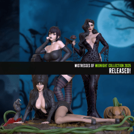 Mistress of midnight 3d print