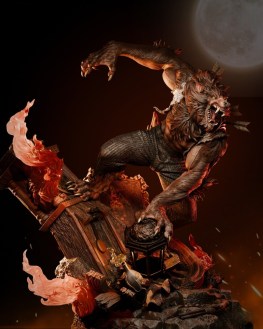 werewolf 3d printed models stl