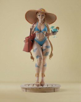 Cammy on beach 3d print
