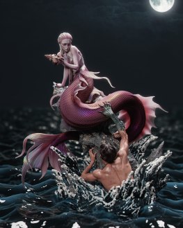 mermaid 3d print