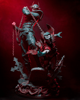 Batman who laughs 3d print stl files