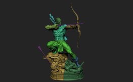 hawkeye 3d model
