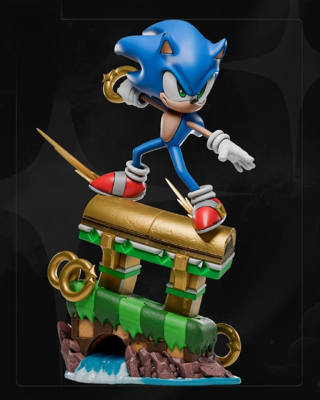 6007829734760319828 Sonic stl original 3d print stl files