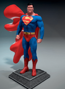 Superman 3d print