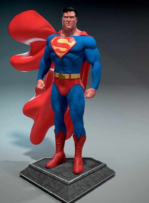 5030935119724129691 Superman 3d print