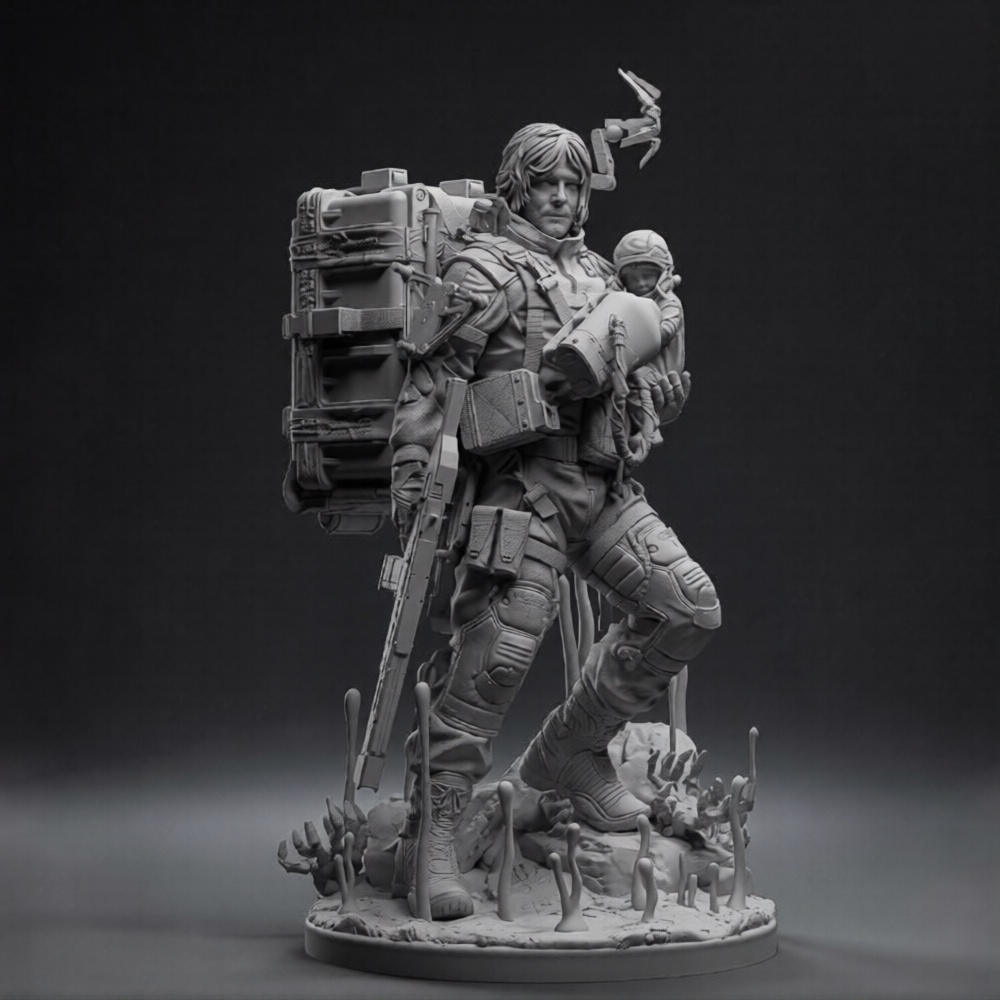 5159123997839526976 Sam death stranding 3d print