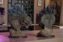 Godzilla bust 3d print stl