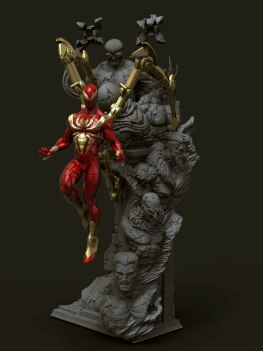 iron spider 3d print