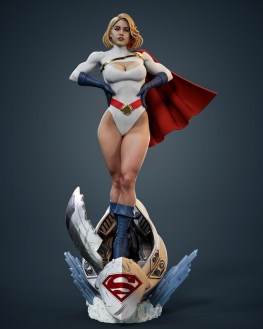 Power girl 3d print