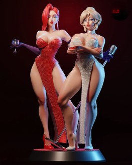 Jessica rabbit 3d print