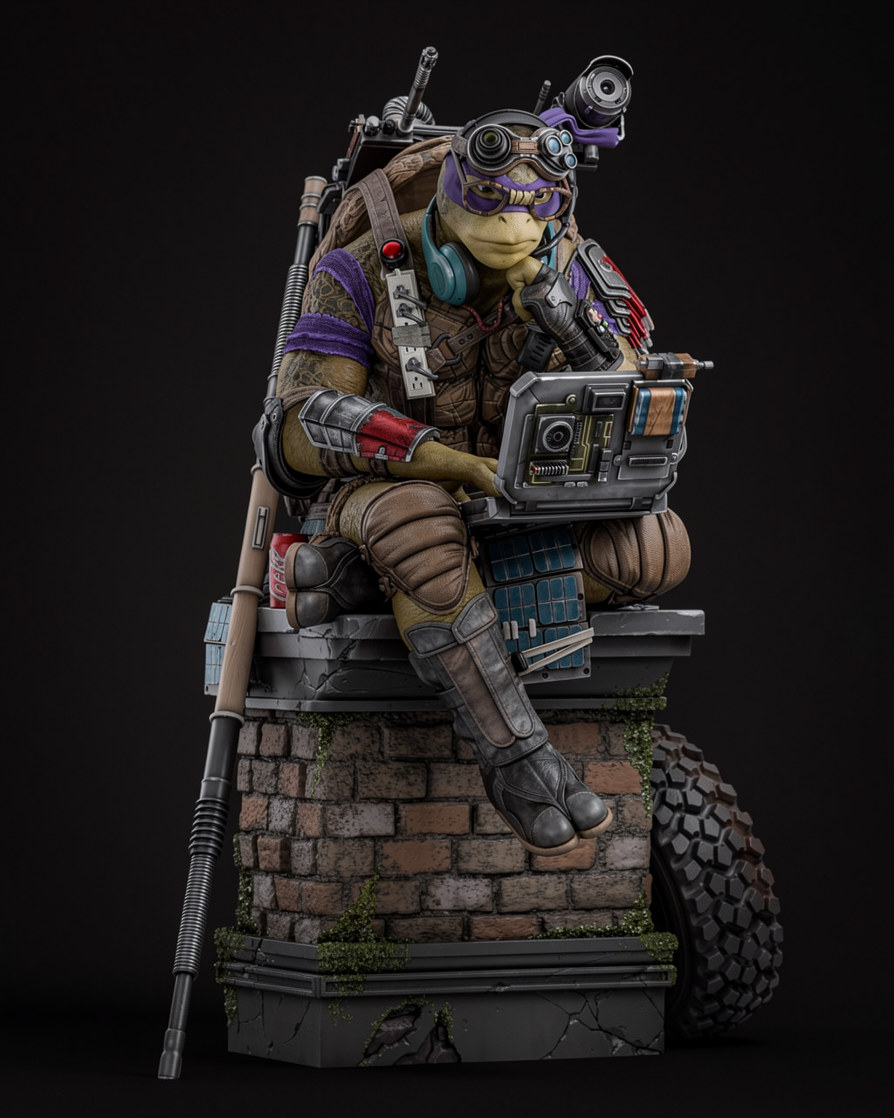 5985729246099344428 Donatello 3d print stl