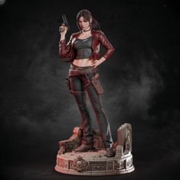 Claire redfield 3d print